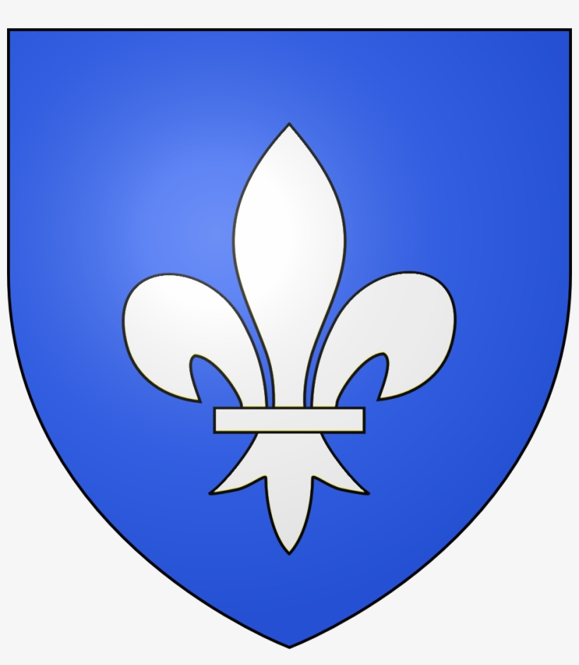 Blason Ville Fr Soissons - Blason Fleur De Lys, transparent png download