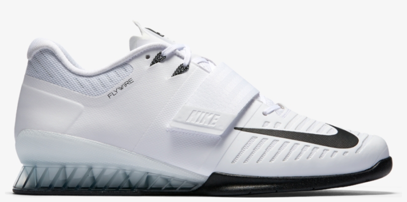 Nike Romaleos 3 Weightlifting Shoe 100 White-black - Nike Romaleos 3, transparent png download