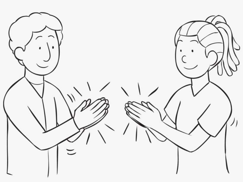 Synchro Clap - Clapping, transparent png download