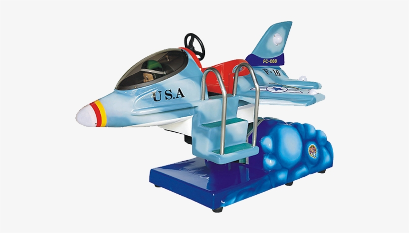 F16 Fighter Plane - Kiddie Rides Barron Games, transparent png download