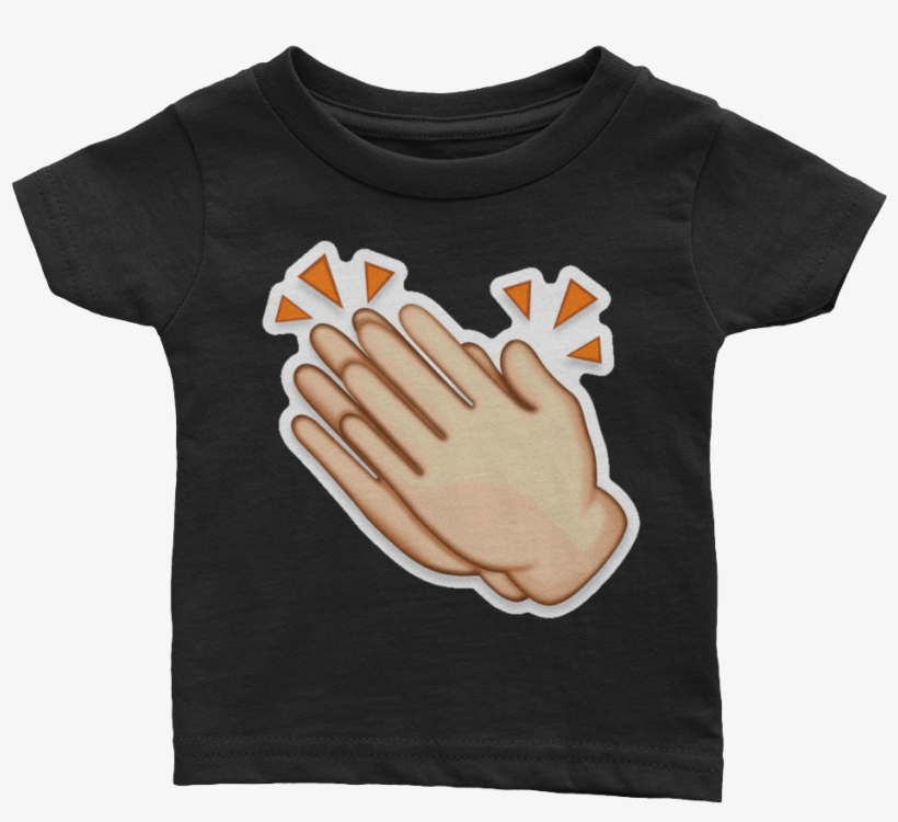 Emoji Baby T Shirt - Aplausos (acústico), transparent png download