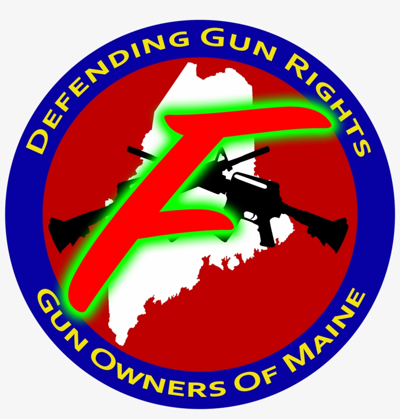 F - Gun Owners Of Maine Logo, transparent png download
