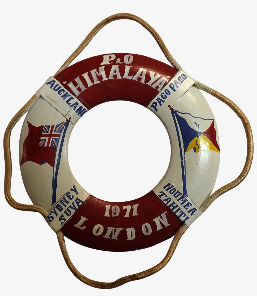 Himalaya Souvenir Mini Lifebuoy - Ship, transparent png download
