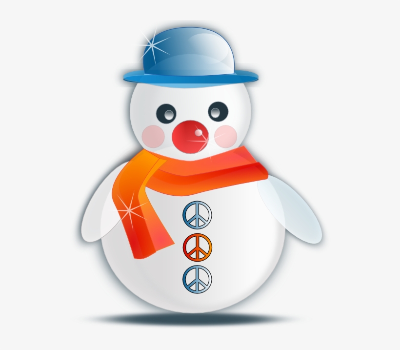 Clipart Christmas Day Symbol Snowman Png - Have A Merry Xmas Snowman Canvas Lunch Bag, transparent png download