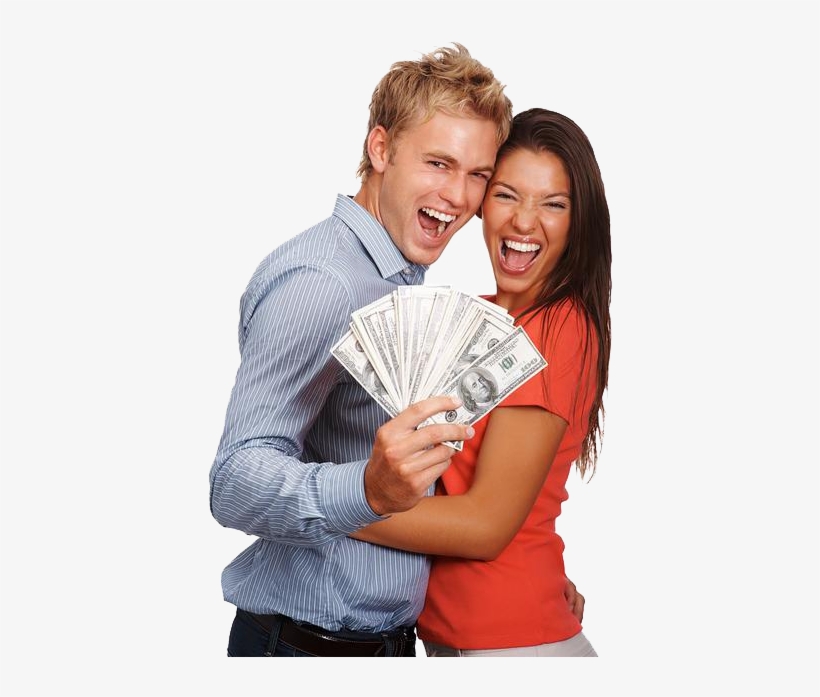 You Would Be This Happy Too If You Could Make This - Happy Couple With Money, transparent png download