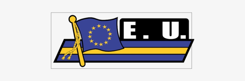 European Union Flag Car Sidekick Decal - Car, transparent png download