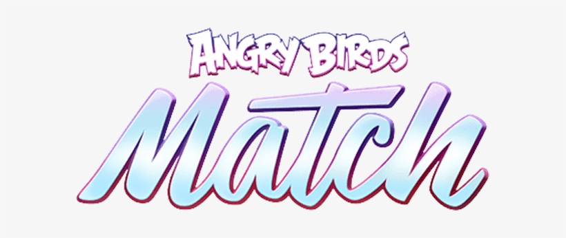 Play Angry Birds Match On Pc - Angry Birds Match Logo, transparent png download