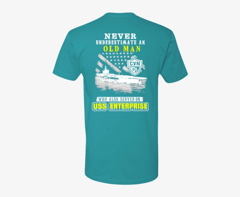 Uss Enterprise Cvn 65 Nl3600 Next Level Premium Short - Uss Kitty Hawk (cv-63) , Never Underestimate, transparent png download