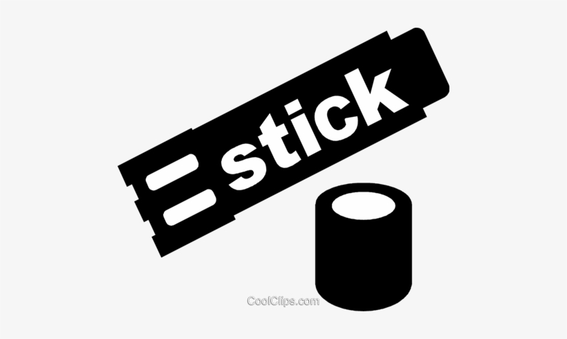 Glue Stick Royalty Free Vector Clip Art Illustration - Etimex, transparent png download