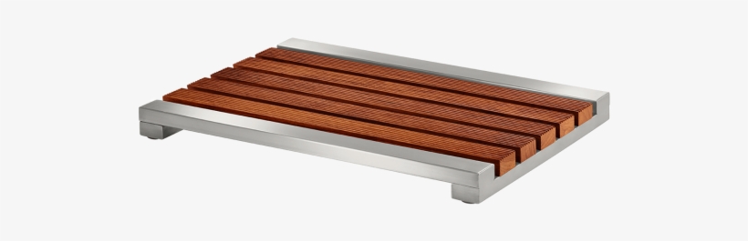 The Brooklyn Collection Teak/stainless Steel Trim Mat - Conair - Con08 - Conair Con08 The Brooklyn Collection, transparent png download