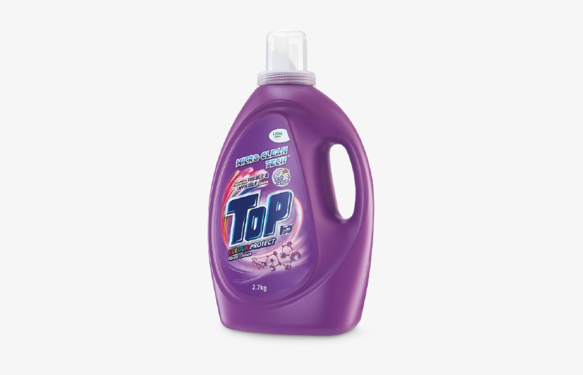 Color Protect Thumbnail - Top Liquid Detergent 2.7 Kg, transparent png download