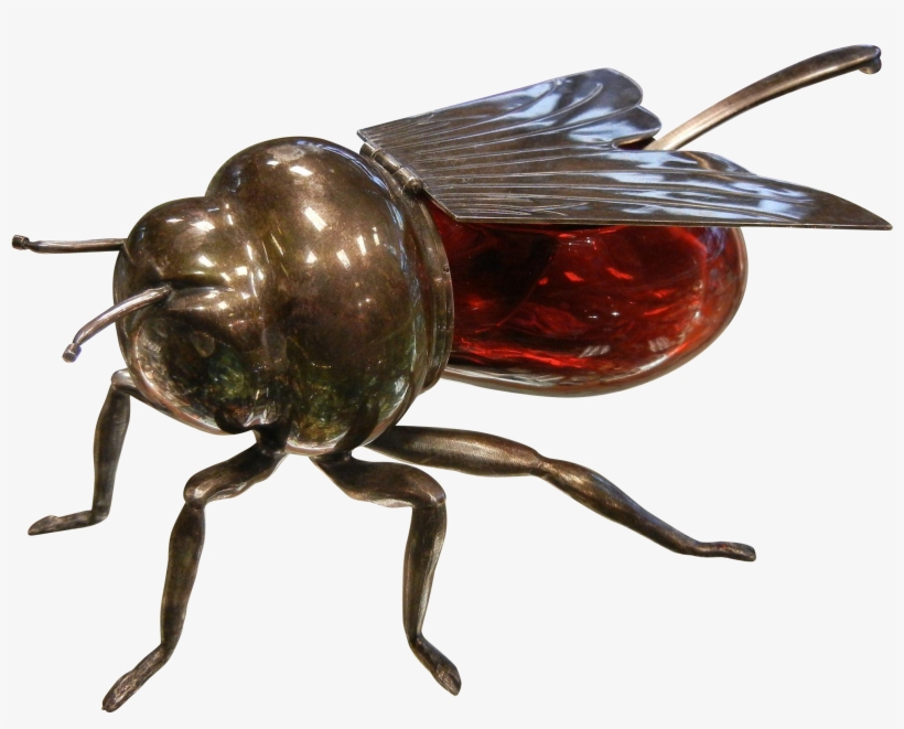 Rare Mappin & Webb Prince's Plated Silver & Red Glass, transparent png download