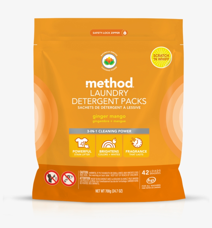 Laundry Detergent Packs 42 Loads - Laundry, transparent png download