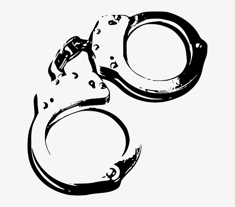 The “raise The Age” Debate - Clip Art Hand Cuffs, transparent png download