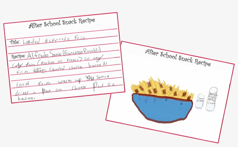 Loaded Alfredo Fries - Document, transparent png download