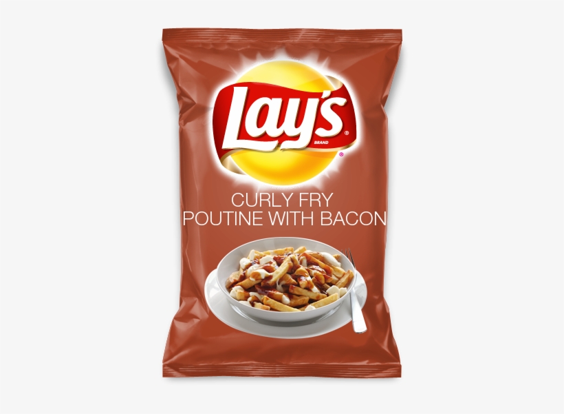 Curly Fry Poutine With Bacon Comida Bebida, Bebidas, - Lays Crab Chips, transparent png download