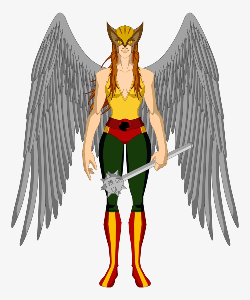 Mulher-gaviao I/hawkwoman I By Lukbr Jim Lee, - Hawkwoman, transparent png download