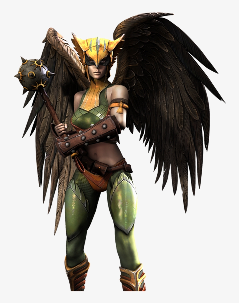 366px-hawkgirl - Hawkgirl Injustice, transparent png download