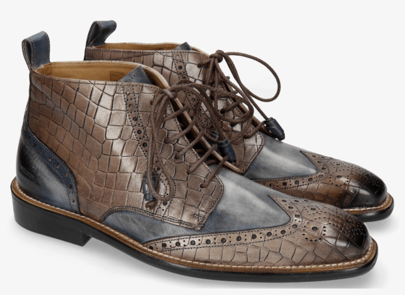 Ankle Boots Marvin 4 Crock Stone Avio Sole Black - Sneakers, transparent png download
