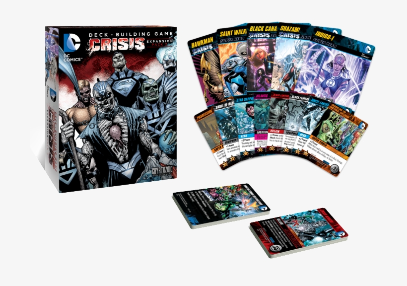 Dc Crisis2 Dbg Productshot - Dc Deckbuilding Crisis 3, transparent png download