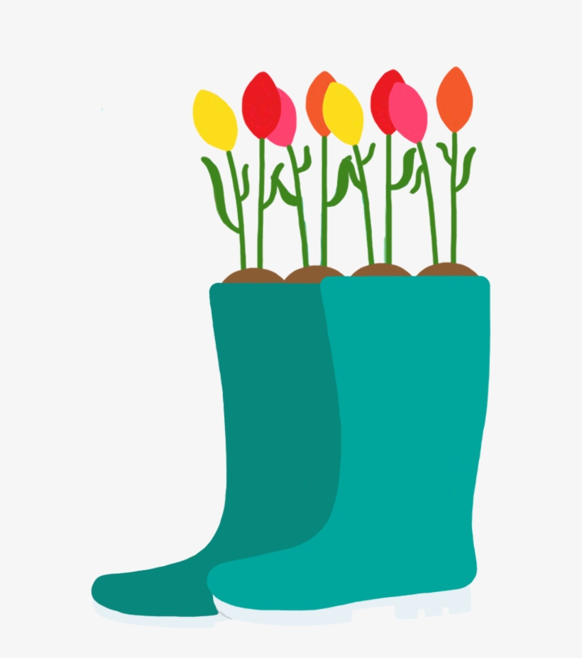 Potted Plants Garden Welly - Soil, transparent png download