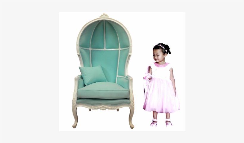 Wood Frame Color Is Off White Water Base Color - Chair, transparent png download
