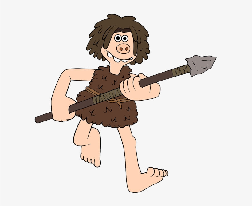 Early Man Clip Art - Early Man Clipart, transparent png download