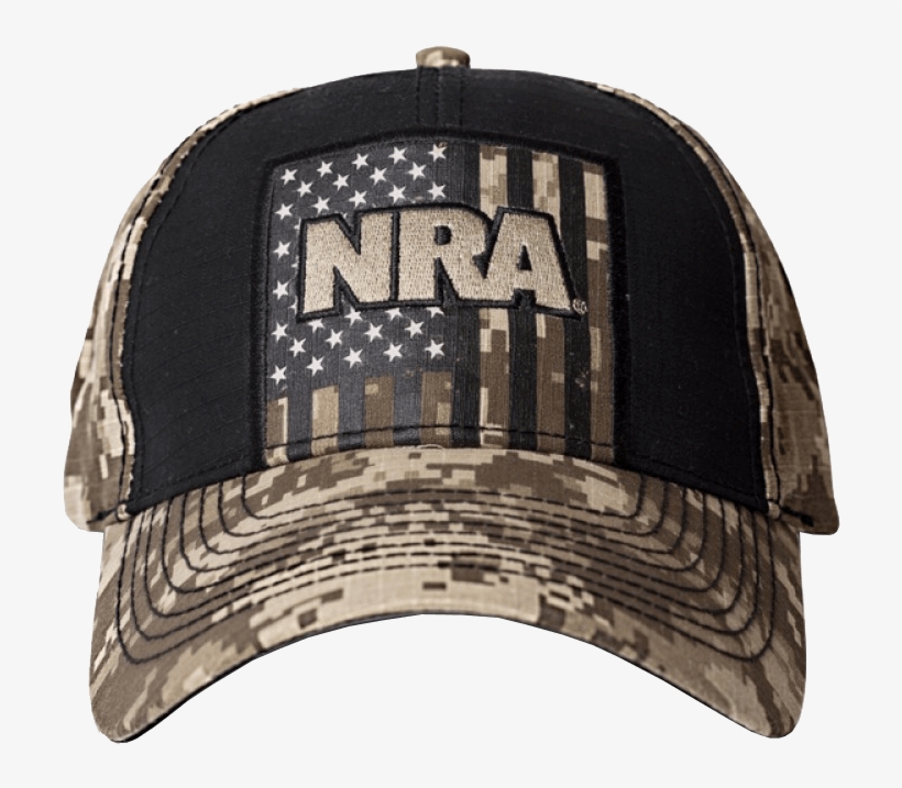 Nra National Rifle Association Digital Camo Tan Adjustable, transparent png download