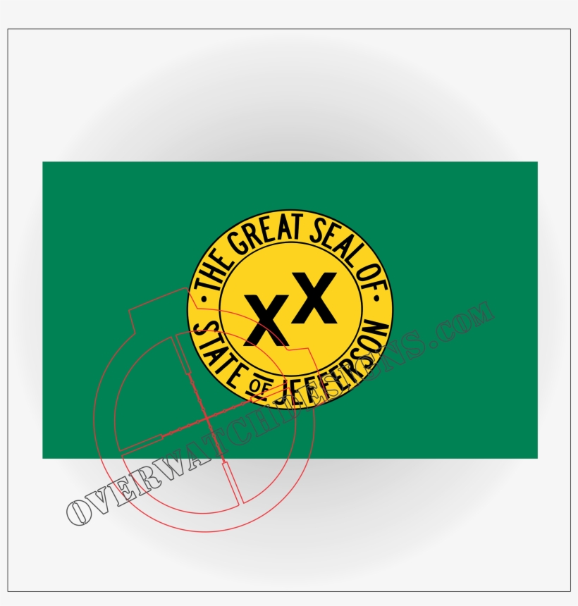 State Of Jefferson Flag - State Of Jefferson, transparent png download