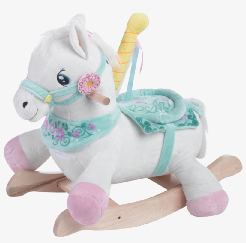 Carousel Horse Rocker - Rockabye Carousel Horse Rocker, Kids Rocker, transparent png download