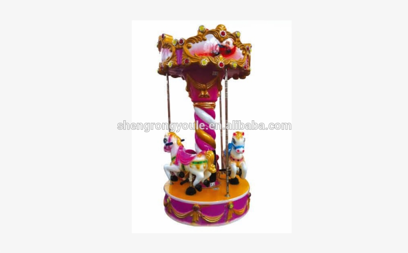 Mini Carousel Horse - Child Carousel, transparent png download