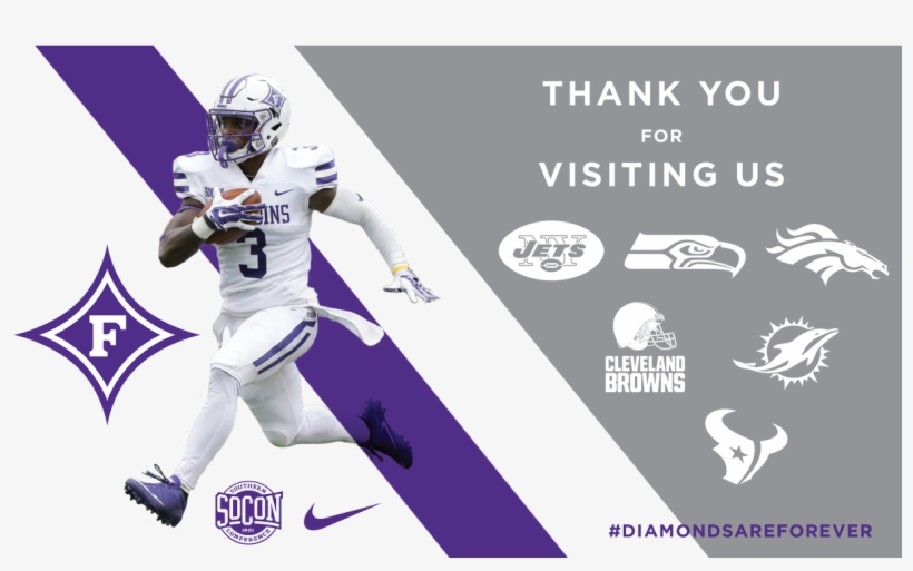 Furman Football On Twitter - Miami Dolphins Nfl Football Team Logo Tungsten Carbide, transparent png download