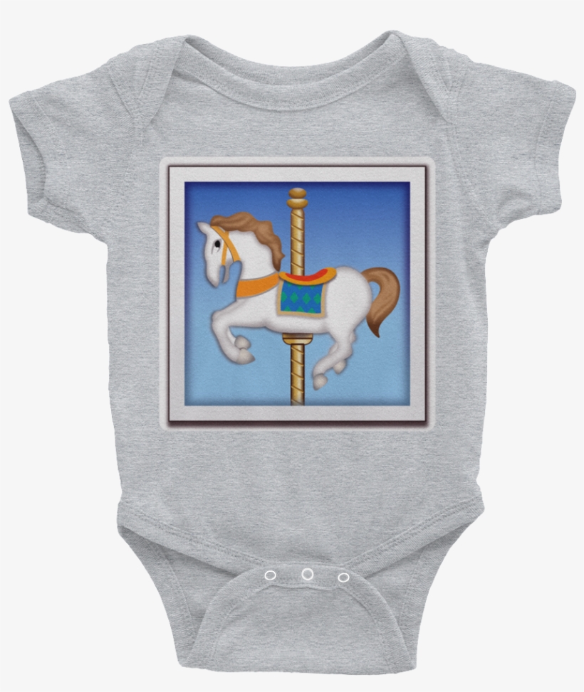 Emoji Baby Short Sleeve One Piece - Bearded Lumberjack Dad - I Heart Dad / I Love Dad Short-sleeve, transparent png download