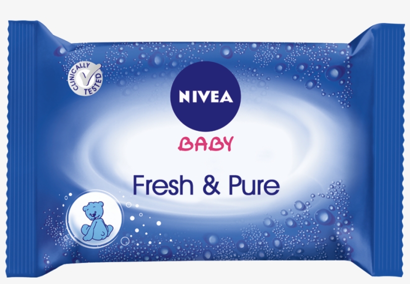 Cleanses Baby's Skin As Gentle As Pure Water - Nivea Fresh And Pure Wipes 63, transparent png download