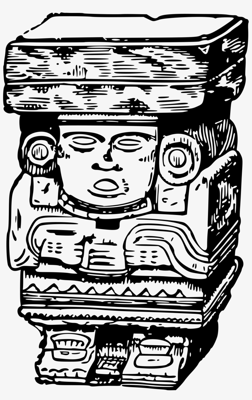 This Free Icons Png Design Of Ancient Mexican Carving, transparent png download