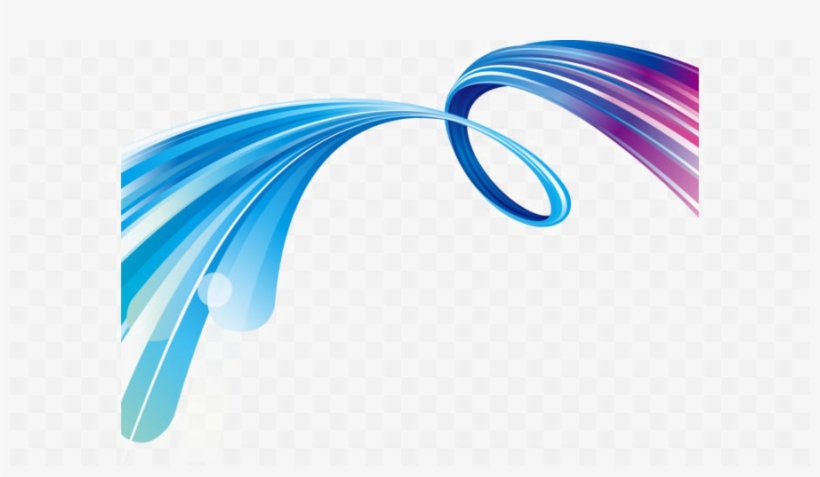 Abstract Art Png Photo - Abstract Curved Lines Transparent, transparent png download