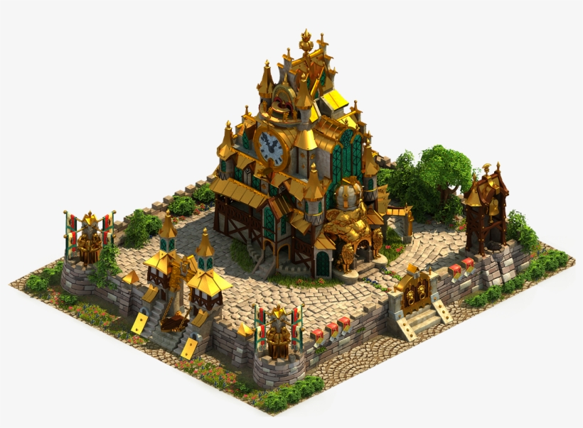 01 Town Hall Humans 15 Cropped - Video Game, transparent png download