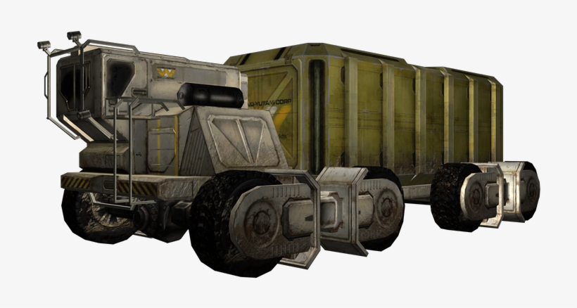 Download Zip Archive - Trailer Truck, transparent png download