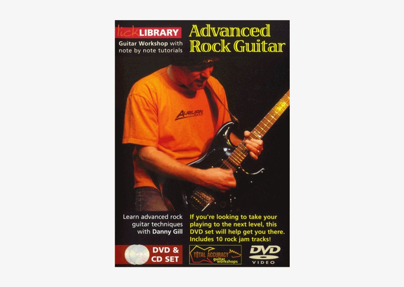 Lick Library Advanced Rock Guitar Dvd Dngdvd3 - Advanced Rock Guitar - (region 1 Import Dvd), transparent png download