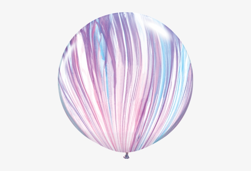 76cm Superagate Latex Balloon Fashion Marble, transparent png download