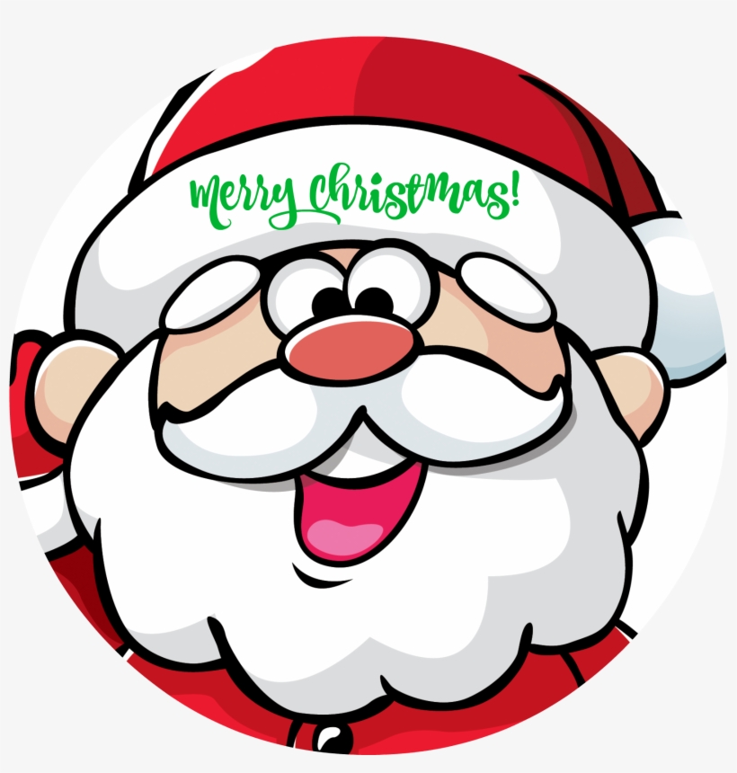 Santafacetag - Vintages Rotes Lkw-weihnachten Karte, transparent png download