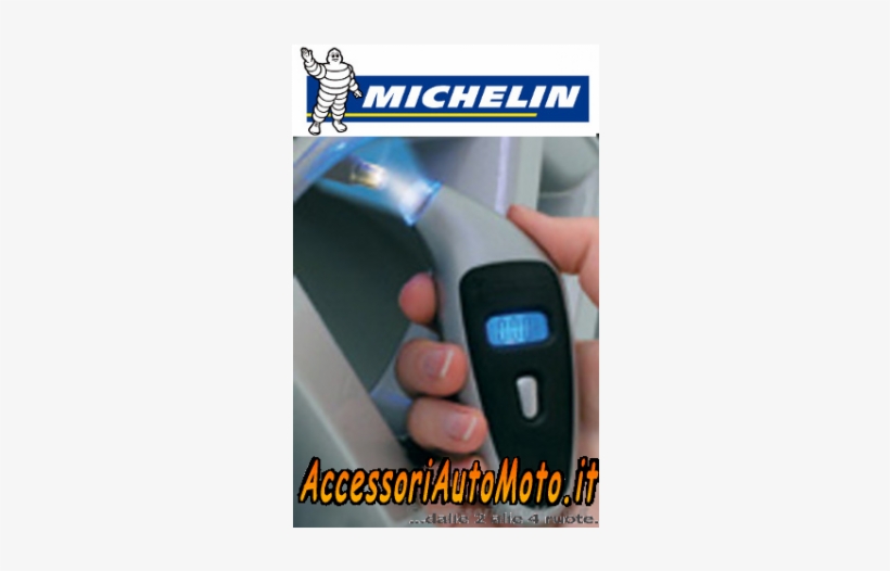 Manometro Alluminio Michelin - Michelin Digital Pressure Tester. 687_9613, transparent png download