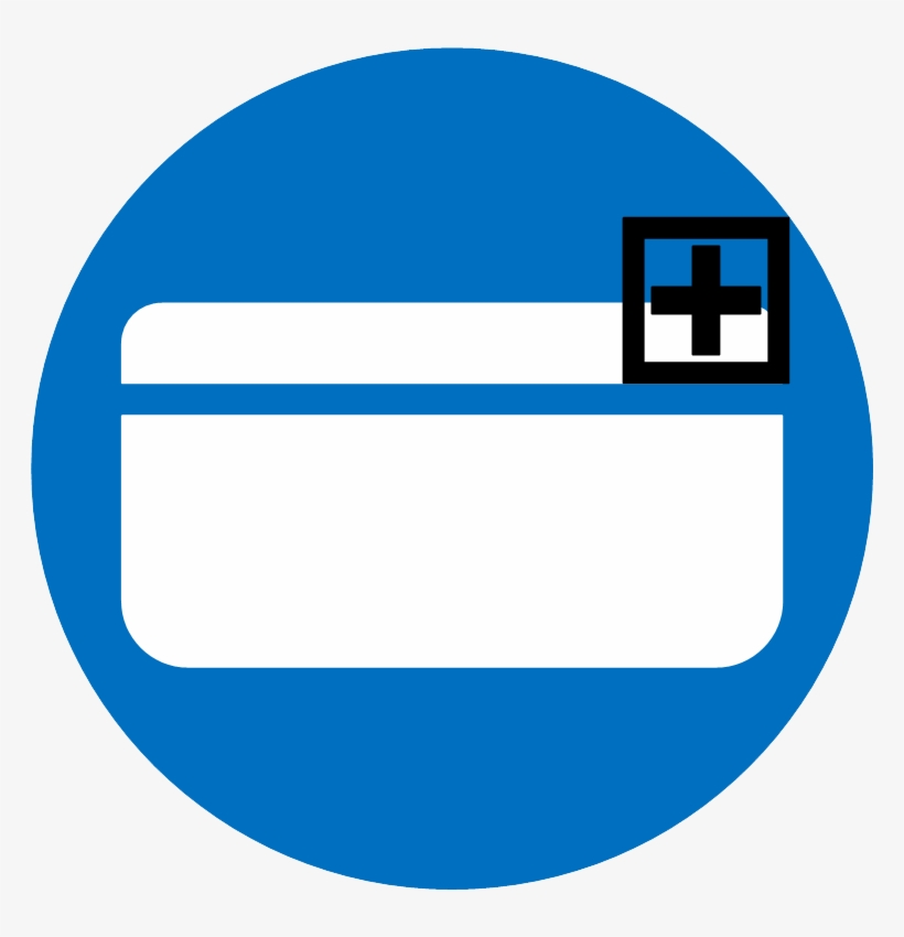 Vector Icon Of A Credit Card With A Plus Sign Visa Card Icon Circle Transparent Png 770x770 Free Download On Nicepng