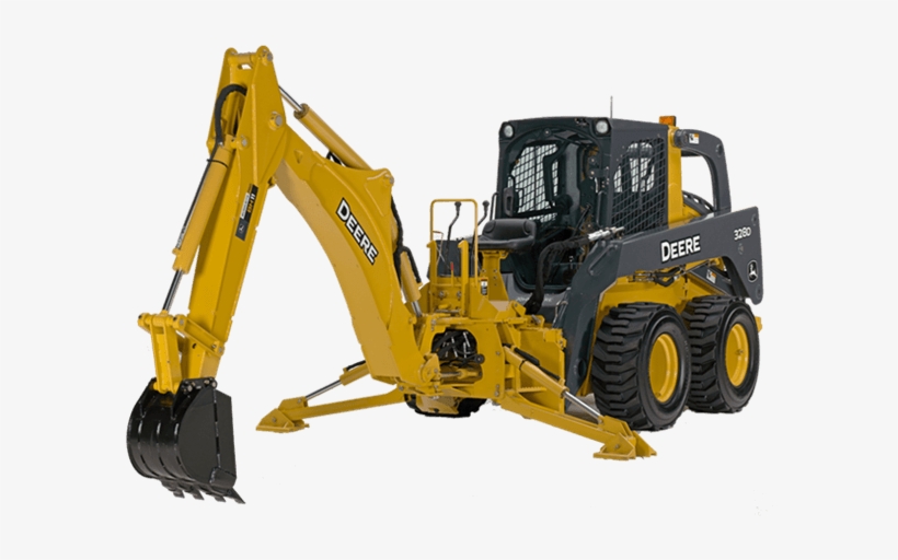 New Bh11 Backhoe Loader - John Deere Skid Steer Backhoe, transparent png download