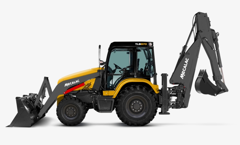 Tlb870 - Tractopelle Mecalac, transparent png download