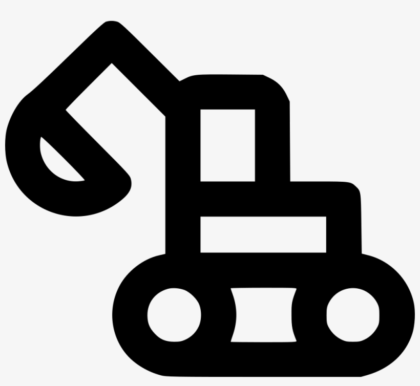 Backhoe Loader Comments - Excavator, transparent png download