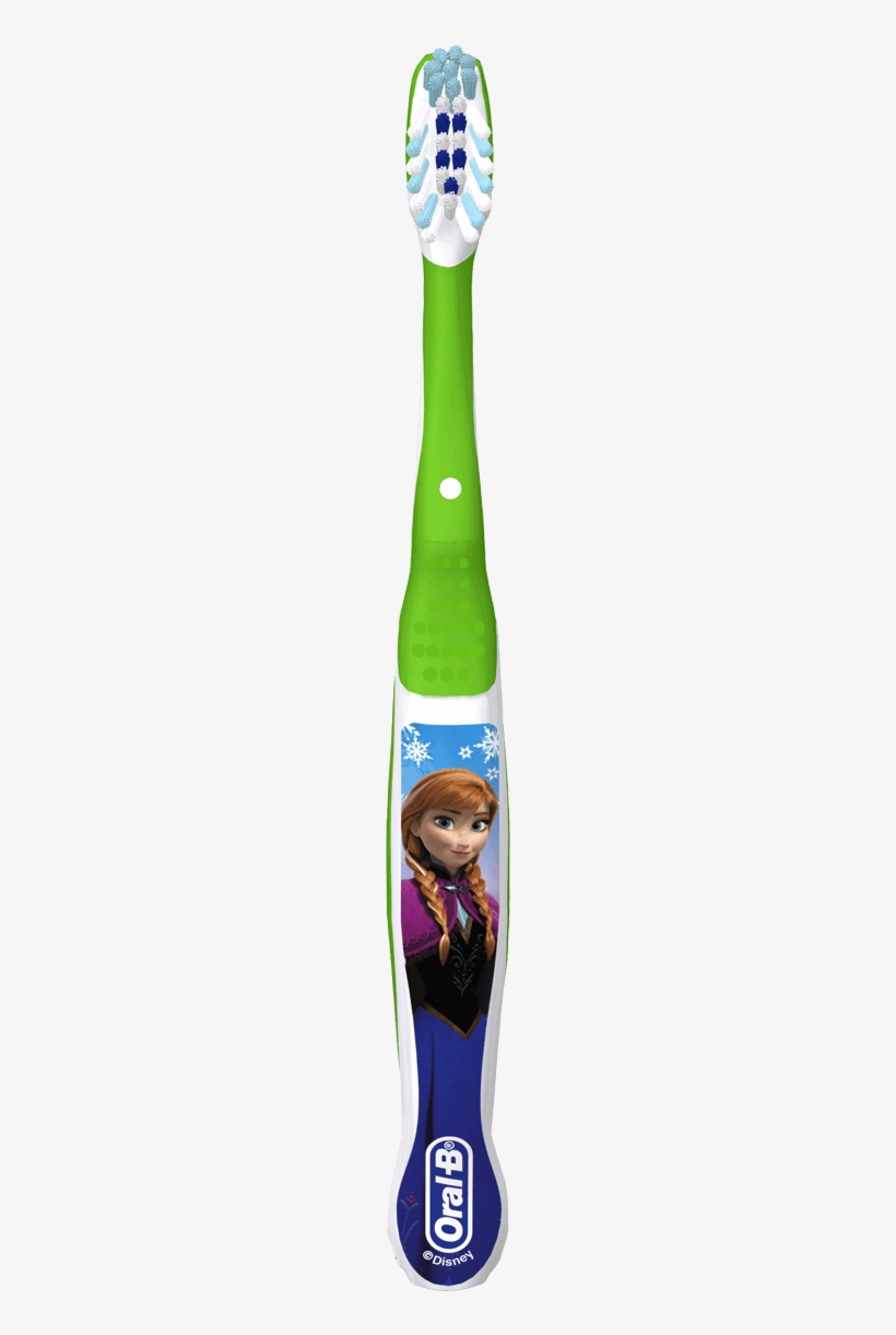 Oral B Pro Health Jr Disney Frozen Crossaction Toothbrush - Champagne, transparent png download
