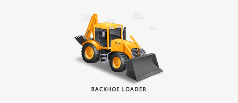 Backhoe - Bulldozer, transparent png download