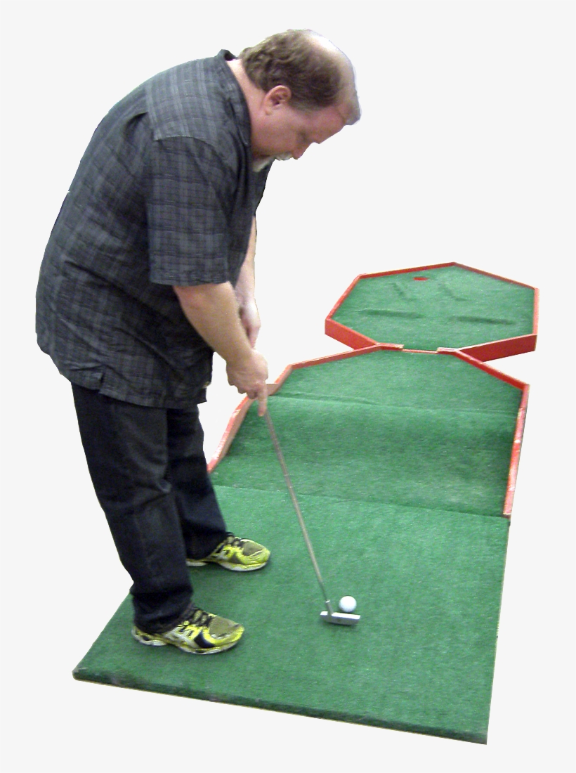 Portable Mini Putt Putt Golf Course Pad Rental - Mini Golf Portable, transparent png download