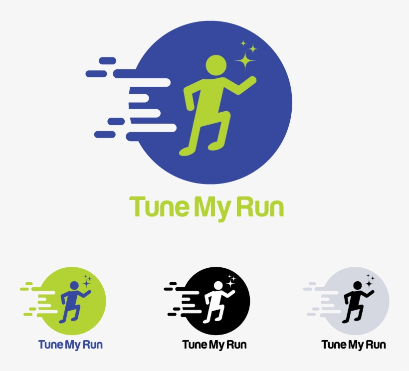 This Is My Logo Design For Tune My Run - Logo, transparent png download